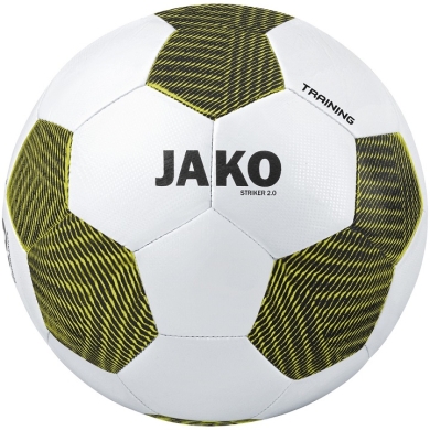 JAKO Training Ball Striker 2.0 (Size 4) white/black/yellow - 1 Ball