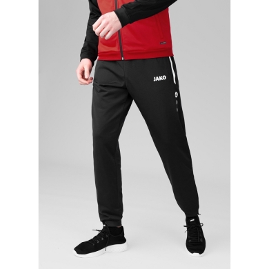 JAKO Training Pants Allround (100% Polyester) long black/white Men