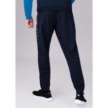 JAKO Training Pants Allround (100% Polyester) long navy/yellow Men