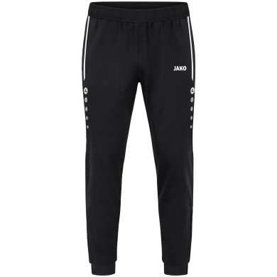 JAKO Training Pants Allround (100% Polyester) long black/white Kids