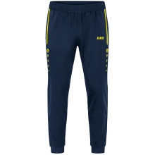 JAKO Training Pants Allround (100% Polyester) long navy/yellow Kids