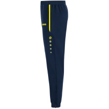 JAKO Training Pants Allround (100% Polyester) long navy/yellow Kids