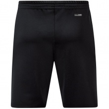 JAKO Training Pants (Short) Challenge - Double-Stretch-Knit, Side Pockets with Zipper - black/white Boys