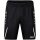 JAKO Training Pants (Short) Challenge - Double-Stretch-Knit, Side Pockets with Zipper - black/white Boys