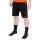 JAKO Training Pants (Short) Challenge - Double-Stretch-Knit, Side Pockets with Zipper - black/orange Men