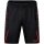 JAKO Training Pants (Short) Challenge - Double-Stretch-Knit, Side Pockets with Zipper - black/red Boys