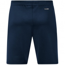 JAKO Training Pants (Short) Challenge - Double-Stretch-Knit, Side Pockets with Zipper - dark blue/royal Boys