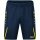 JAKO Training Pants (Short) Challenge - Double-Stretch-Knit, Side Pockets with Zipper - dark blue/yellow Boys