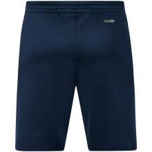 JAKO Training Pants (Short) Challenge - Double-Stretch-Knit, Side Pockets with Zipper - dark blue/red Boys