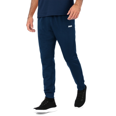 JAKO Training Trousers Polyester Trousers Classico (Shiny-Polyester-Tricot) long navy blue Men