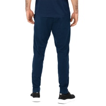 JAKO Training Trousers Polyester Trousers Classico (Shiny-Polyester-Tricot) long navy blue Men