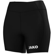 JAKO Indoor Training Tights Power (Polyester-Stretch-Jersey) Short Black Ladies