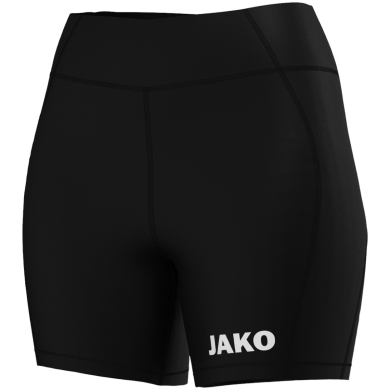 JAKO Indoor Training Tights Power (Polyester-Stretch-Jersey) Short Black Ladies