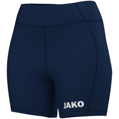 JAKO Indoor Training Tights Power (Polyester-Stretch-Jersey) Short Navy Blue Ladies