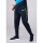 JAKO Training Pants Allround (Polyester-Terry, high wearing comfort) long navy blue/yellow Men