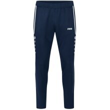 JAKO Training Pants Allround (Polyester-Terry, high wearing comfort) long navy blue Kids