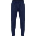 JAKO Training Pants (Polyester Pants) Power (elastic, side pockets with zipper) long navy blue Men