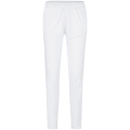 JAKO Training Pants (Polyester Pants) Power (elastic, side pockets with zipper) long white Women