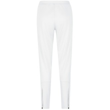 JAKO Training Pants (Polyester Pants) Power (elastic, side pockets with zipper) long white Women