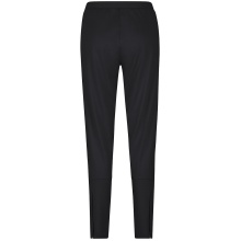 JAKO Training Pants (Polyester Pants) Power (elastic, side pockets with zipper) long black Women