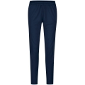 JAKO Training Pants (Polyester Pants) Power (elastic, side pockets with zipper) long navy blue Women