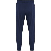 JAKO Sport and Leisure Trousers Power (Stretch-Micro-Twill) long navy blue Men