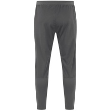 JAKO Training Trousers (Polyester Trousers) Power (elastic, side pockets with zip) long anthracite grey children