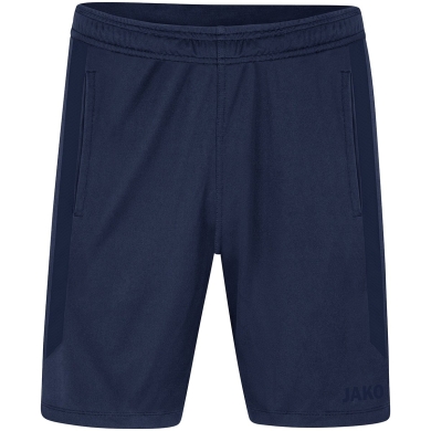 JAKO Training Shorts Power (Polyester Interlock, elastic, durable) short navy blue Kids