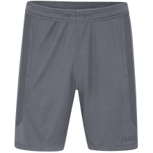 JAKO Short Power Training Trousers (Polyester Interlock, elastic, durable) short anthracite grey children