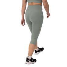 JAKO Tight Capri Power Training Trousers (fitted, comfortable to wear) mint green Ladies