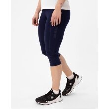 JAKO Training Trousers Tight Capri Power (fitted, comfortable fit) navy blue ladies