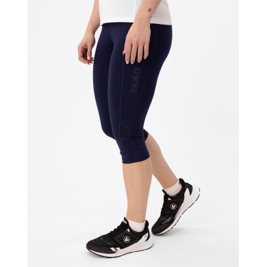 JAKO Training Trousers Tight Capri Power (fitted, comfortable fit) navy blue ladies