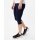 JAKO Training Trousers Tight Capri Power (fitted, comfortable fit) navy blue ladies