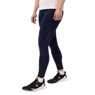 JAKO Training Trousers Tight Power (fitted, highest wearing comfort) long navy blue ladies