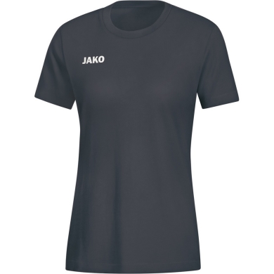 JAKO T-Shirt Base (Cotton) anthracite grey Women