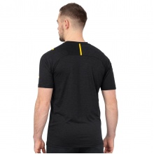 JAKO Sport T-shirt Challenge - Polyester-Stretch-Jersey - black/yellow Men