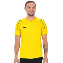 JAKO Sport T-shirt Classico (100% Polyester Jacquard) yellow Men