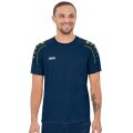 JAKO Sport T-shirt Classico (100% Polyester Jacquard) dark blue/yellow Men