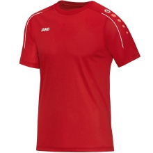 JAKO Sport T-shirt Classico (100% Polyester Jacquard) red Boys