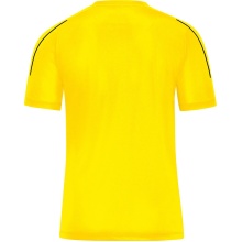 JAKO Sport T-shirt Classico (100% Polyester Jacquard) yellow Boys