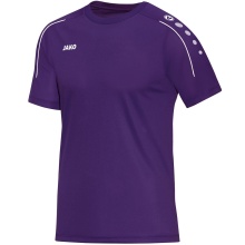 JAKO Sport T-shirt Classico (100% Polyester Jacquard) purple Boys