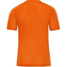 JAKO Sport T-shirt Classico (100% Polyester Jacquard) neon orange Boys