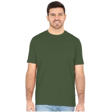 JAKO Leisure T-shirt Organic Stretch (Organic Cotton) Olive Green Men