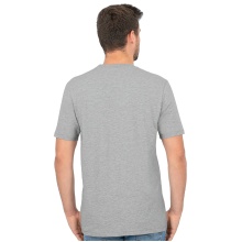 JAKO Leisure T-shirt Organic Stretch (Organic Cotton) light grey Men