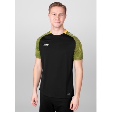 JAKO Sport T-shirt Performance (modern, breathable, quick-drying) black/yellow Men