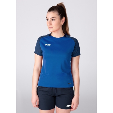 JAKO Sport-Shirt Performance (modern, breathable, quick-drying) royal blue/navy blue Women