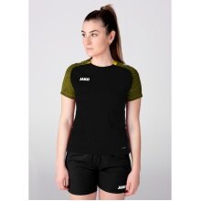 JAKO Sport-Shirt Performance (modern, breathable, quick-drying) black/yellow Women