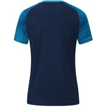 JAKO Sport-Shirt Performance (modern, breathable, quick-drying) navy blue/light blue Women