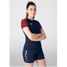 JAKO Sport-Shirt Performance (modern, breathable, quick-drying) navy/blue Women