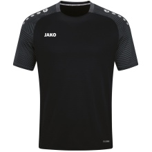 JAKO Sport T-shirt Performance (modern, breathable, quick-drying) black/anthracite grey Kids